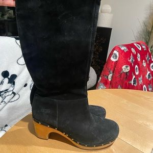 Ugg suede clog boot with studs.Size 10 offers welcomed.